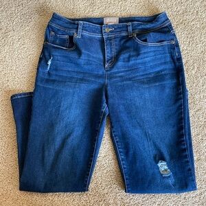 Chico’s size 1 ankle length jeans